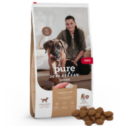 Image of MERA PURE Sensitive Junior bag of dog food.
