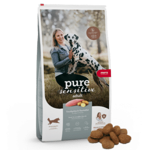 MERA PURE Sensitive Fresh Meat Turkey & Potato – Grain-Free Hypoallergenic Adult Dog Food Bag